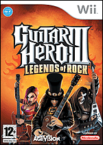 : . Wii Wireless Guitar +  Guitar Hero 3: Legends of rock. . . (Wii)