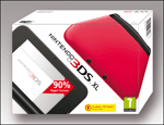   Nintendo 3DS XL HW Black + Red