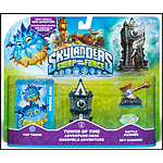 Skylanders Swap Force.  : Pop Thorn, Tower of Time, Sky Diamond, Battle Hammer