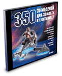 350 3D-   3DMAX 5  LightWafe 7 (Jewel)