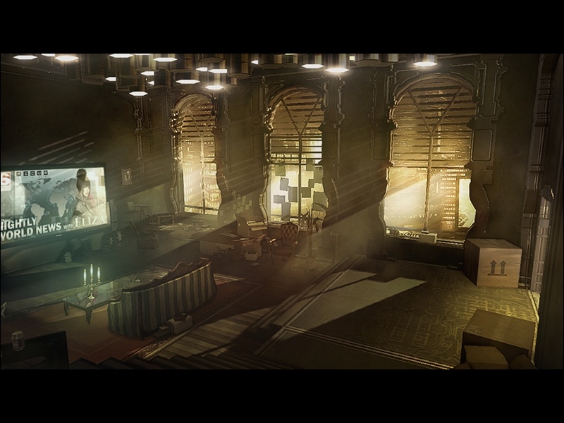 Deus Ex: Human Revolution + 3 DLC [RUSSOUND] (3.41/3.55) (2011) PS3