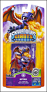 Skylanders Giants.   Spyro
